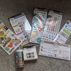 Planner packet assortment - stickers. washi-